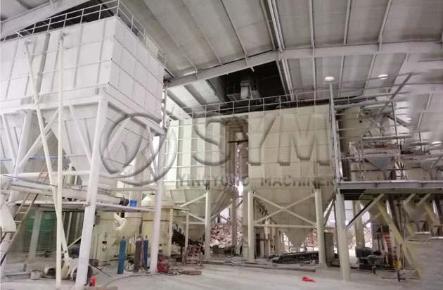 Molino Raymond para molienda de yeso talco y caolín