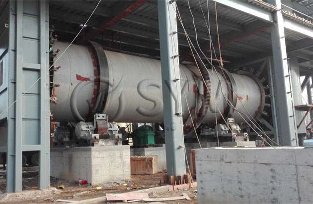 Horno rotatorio de incineración