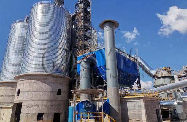 Integración del molino vertical de escoria en una planta de cemento para producir cemento de escoria de alto horno