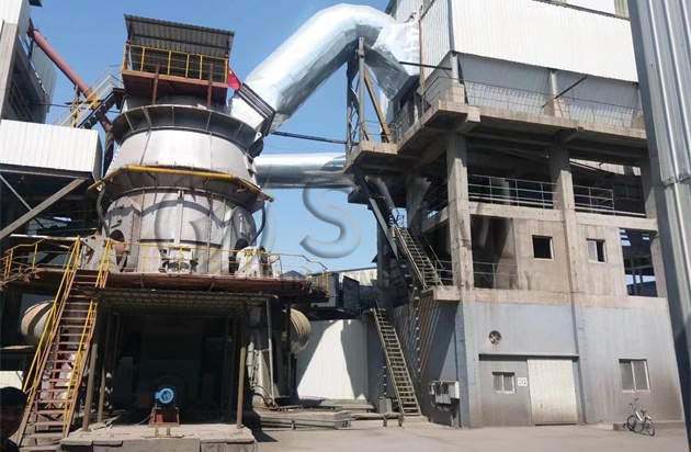 Integración del molino vertical de escoria en una planta de cemento para producir cemento de escoria de alto horno