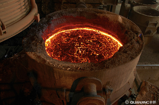Horno de afino de 10 toneladas