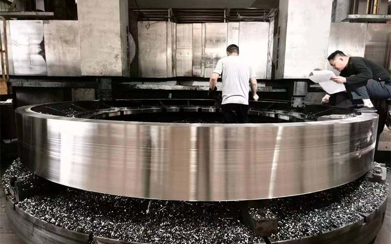 1000 double arm vertical lathe