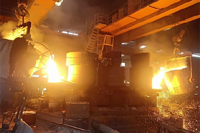 Horno de media frecuencia de 20 toneladas