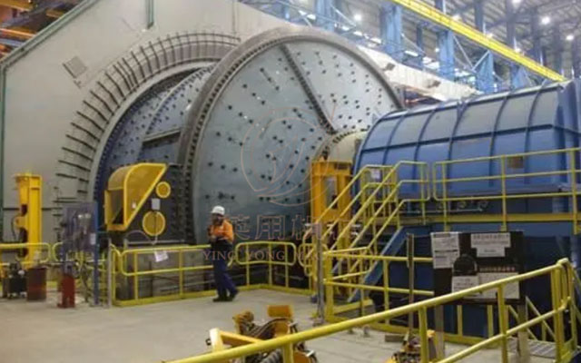 Molino SAG de gran diámetro