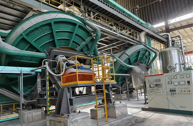 Máquina granuladora de disco